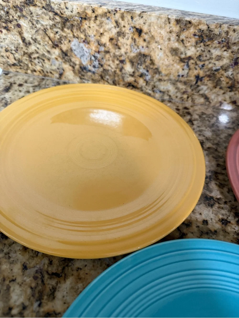 Fiesta fiestaware plates - set of 3 - Picture 3 of 7